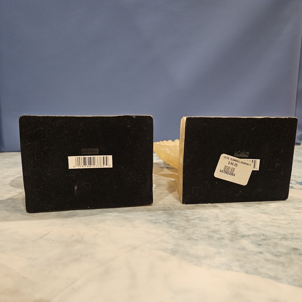 Clamshell Bookends Set - Picture 4 of 7